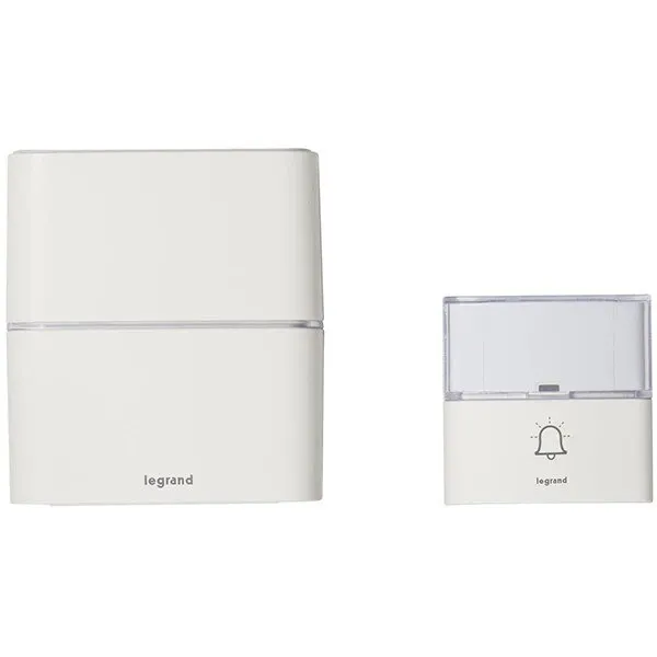 Sonerie wireless LEGRAND Serenity, USB, MP3, 200m, alb