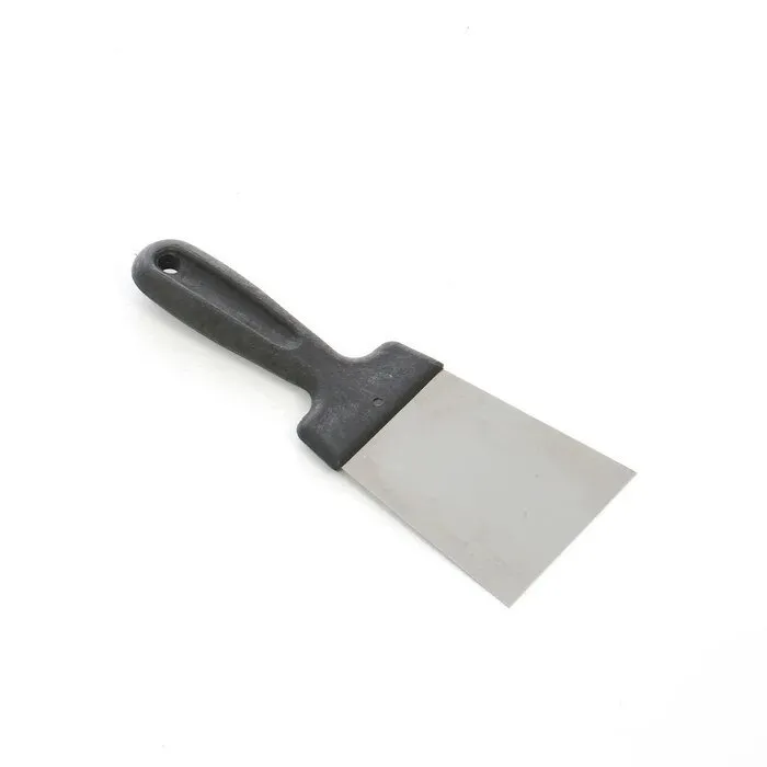 Spaclu inox Holzer 503, 8 cm, cu maner de PVC