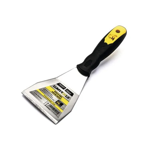 Spaclu pentru razuit Lumy Tools Profesional 75mm, maner din plastic/cauciuc