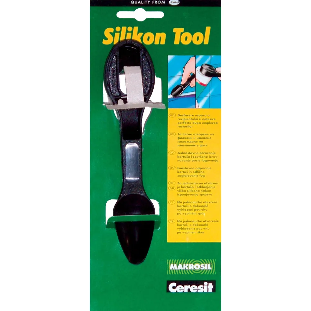 Spatula pentru finisarea siliconului, Ceresit Silikon Tool, 16.5 x 3 cm