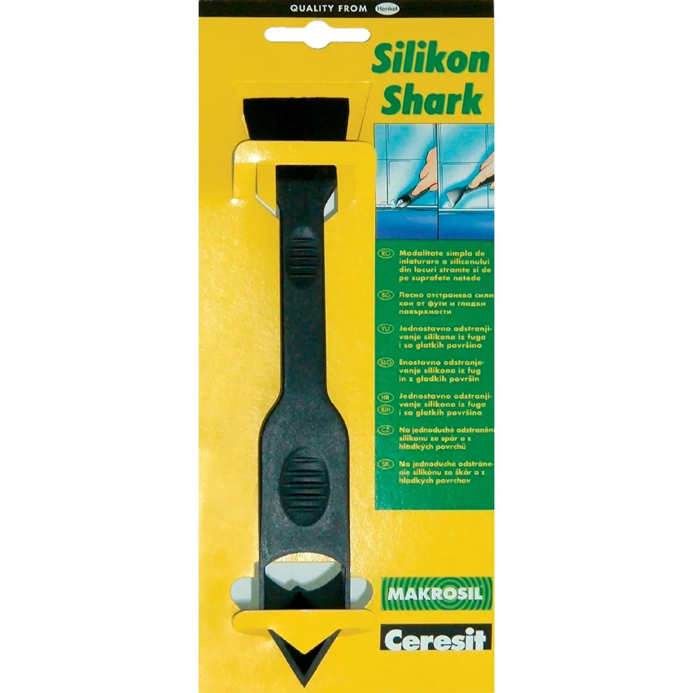 Spatula pentru indepartarea siliconului, Ceresit Silikon Shark, 20 x 3 cm