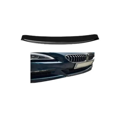 Spoiler prelungire bara fata BMW Seria 6 F13 cu pachet M 2013-2018 ABS negru Piano