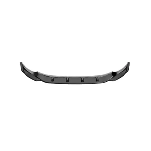 Spoiler prelungire bara fata Volkswagen Tiguan MK2 R-Line 2015-2020 ABS negru Piano — imaginea 2