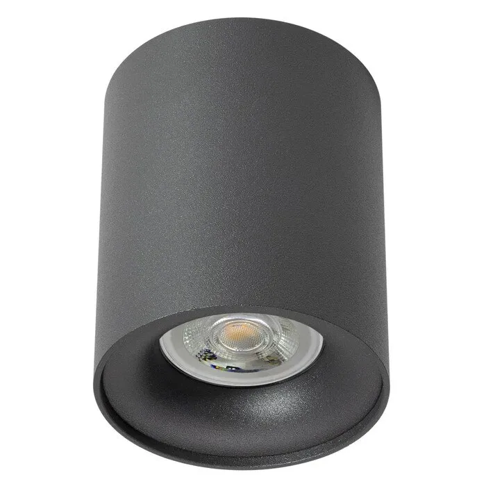 Spot aparent Koa 01-2165, 1 x GU10, negru mat
