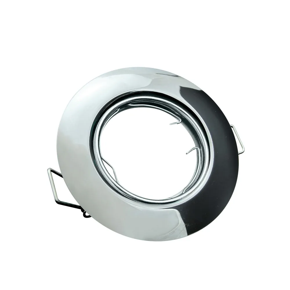 Spot incastrat, 1 x GU10, mobil, crom