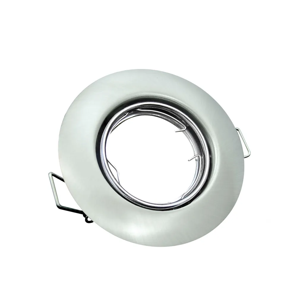 Spot incastrat, 1 x GU10, mobil, nichel