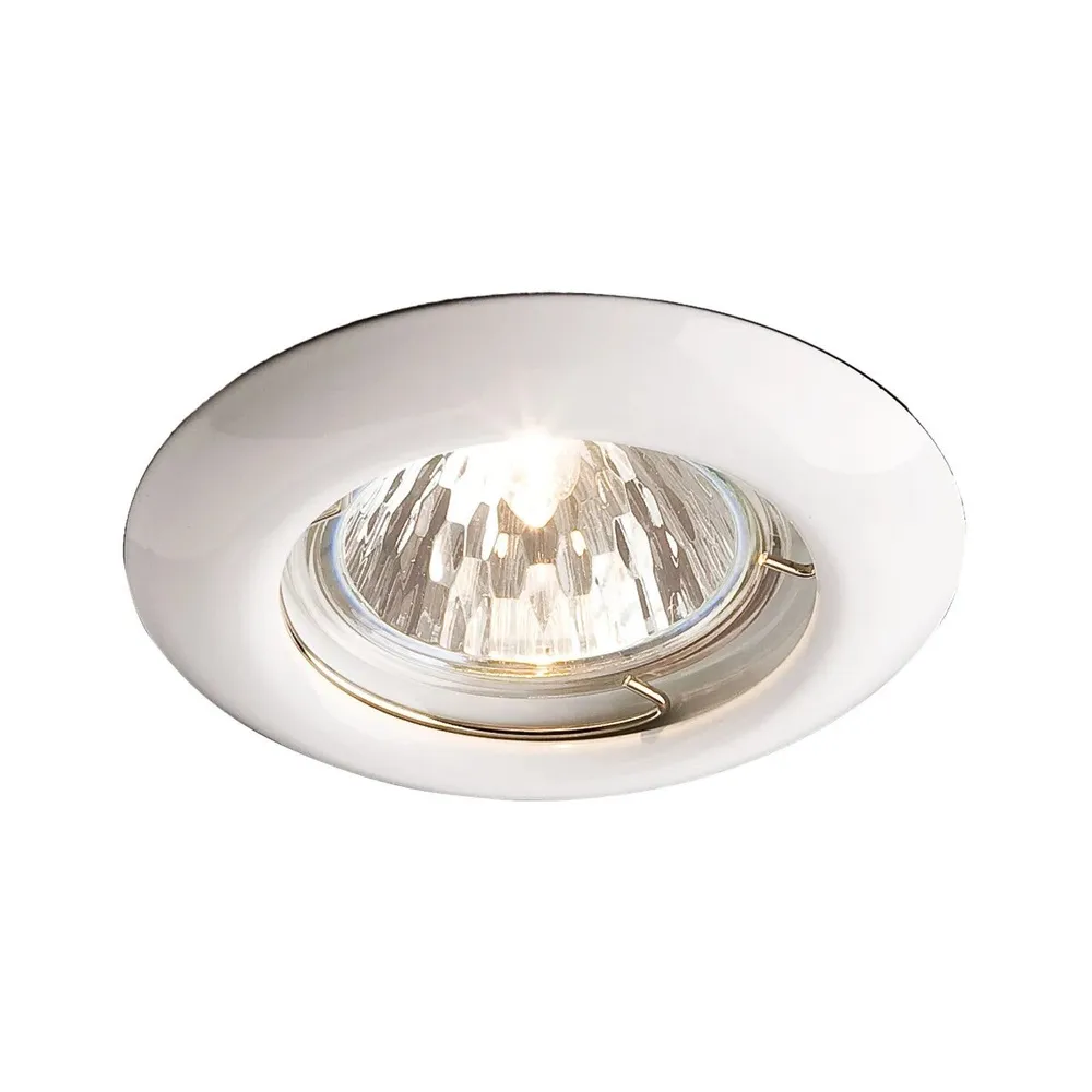 Spot incastrat ELC 307, alb, 81x52mm