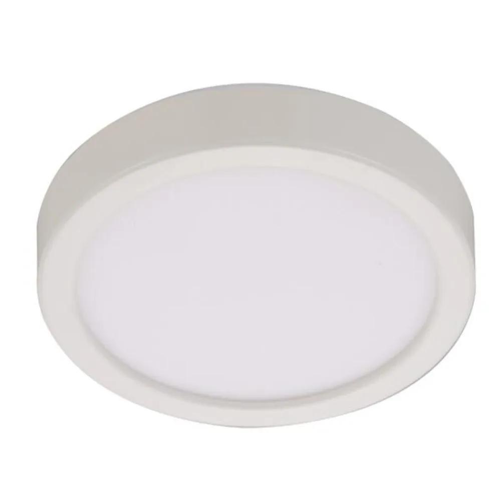 Spot LED aplicat Sanoa, 1000 lm, dimabil, IP44, rotund, alb