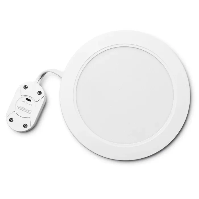 Spot LED incastrat, 18 W, alb, rotund, D170 mm, IP20