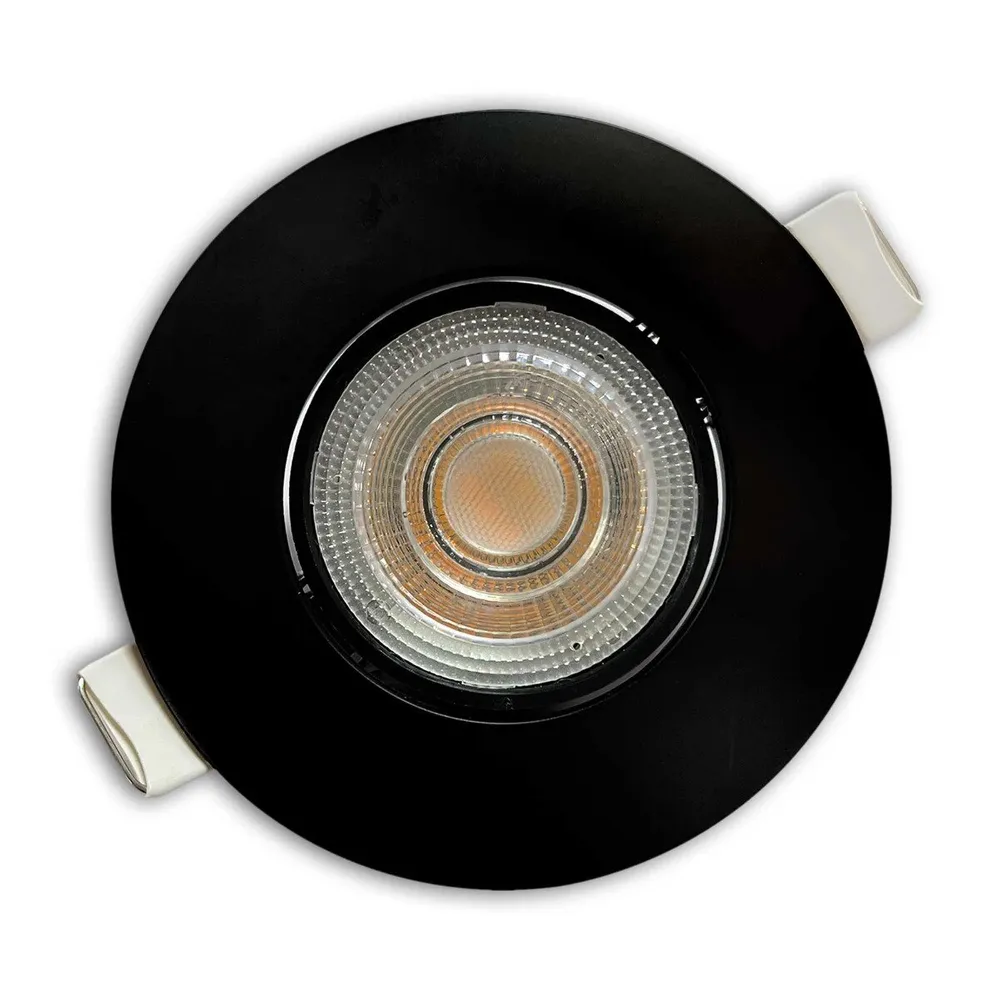 Spot LED incastrat Beam KL171001, 4.9W, lumina neutra, negru, 90x22mm