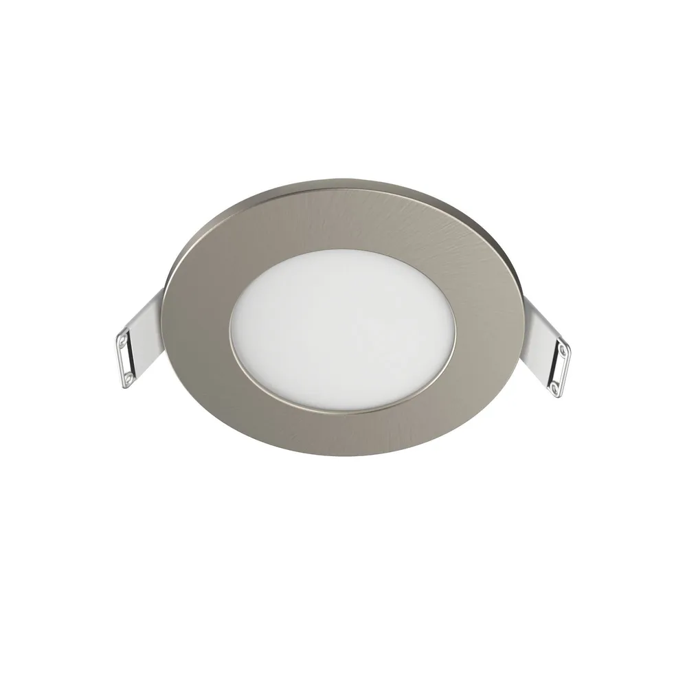 Spot LED incastrat Kilia, 520 lm, dimabil, CCT (2700-4000), IP65, rotund, argintiu
