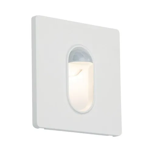 Spot LED incastrat Paulmann 1, 7W 50 lumeni 78x35 mm, alb, cu senzor de miscare