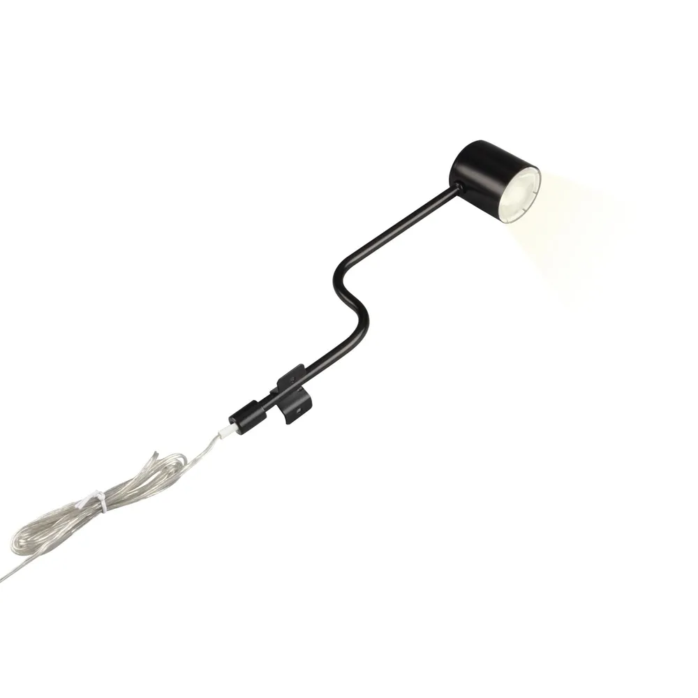 Spot LED mobila Hubi, 390 lm, CCT, IP20, negru