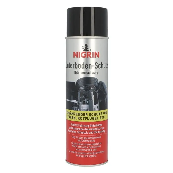 Spray auto cu bitum, negru, Nigrin, 500 ml
