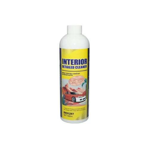 Spray curatare interior auto pentru plastic piele vinil cauciuc si metal 500 ml — imaginea 2
