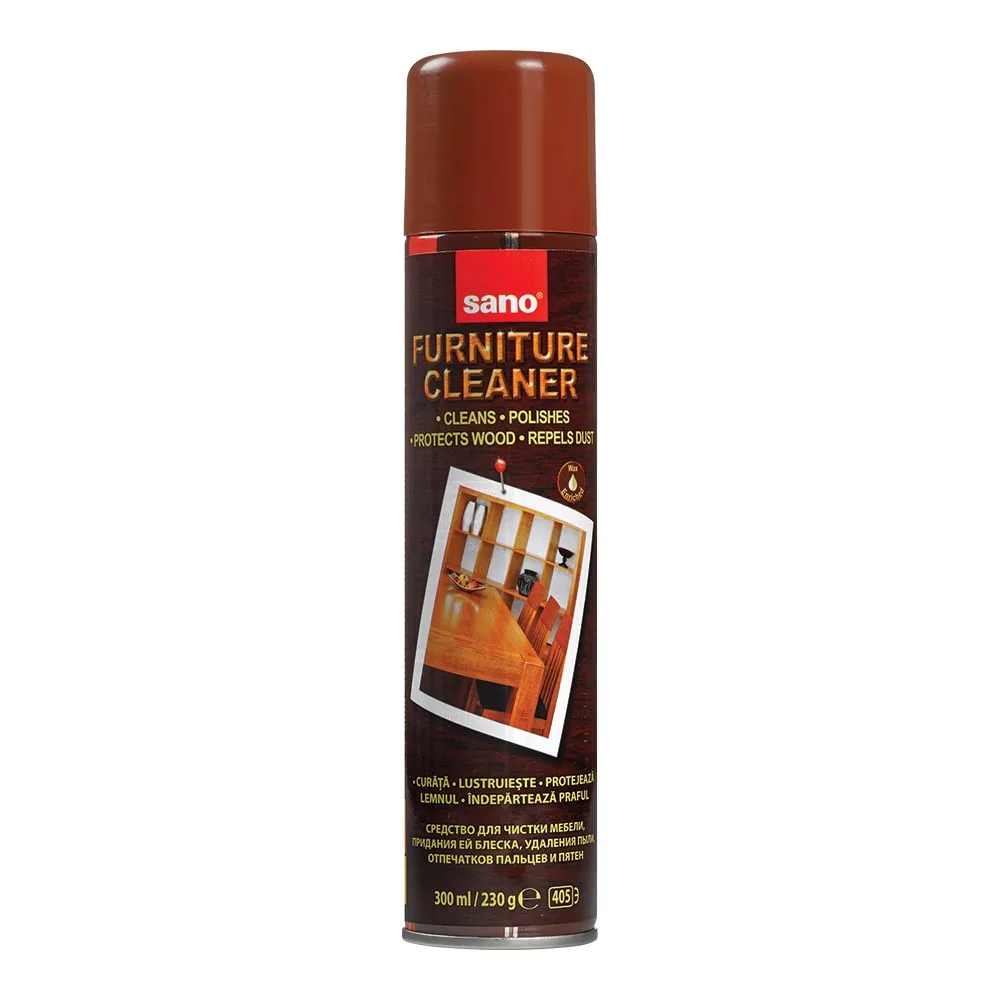 Spray curatare mobila Sano, 300 ml