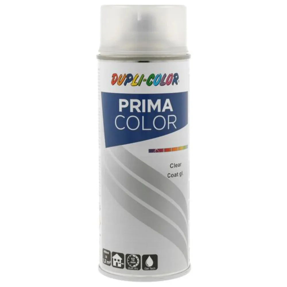 Spray lac Dupli-Color Prima Color, interior / exterior, transparent, 400 ml