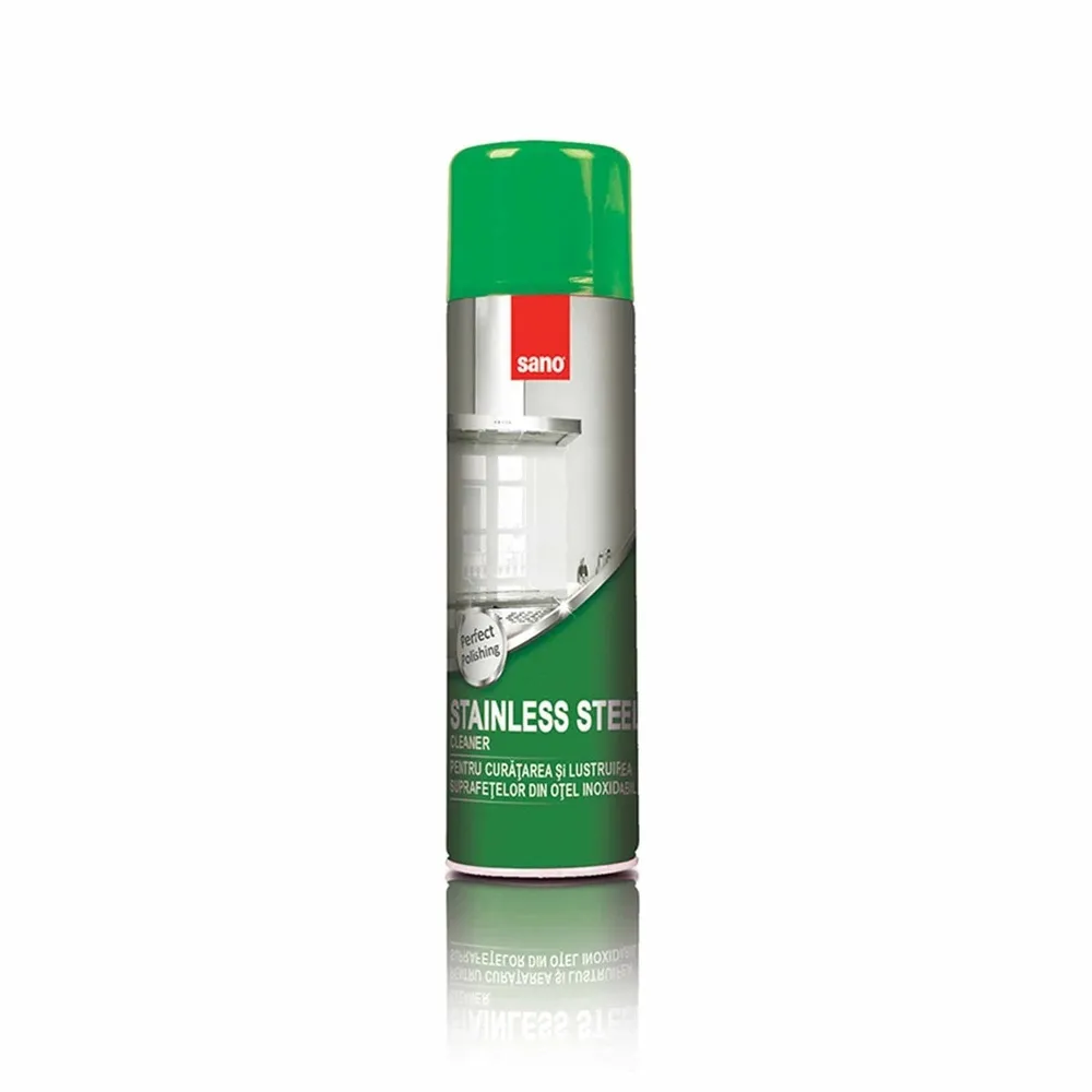 Spray pentru curatarea suprafetelor din otel inoxidabil, Sano Nirosta, 500 ml