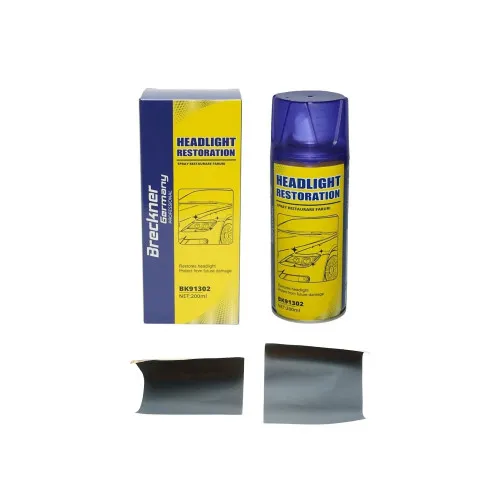 Spray restaurare faruri 200 ml cu hartie abraziva P1000 si P2000