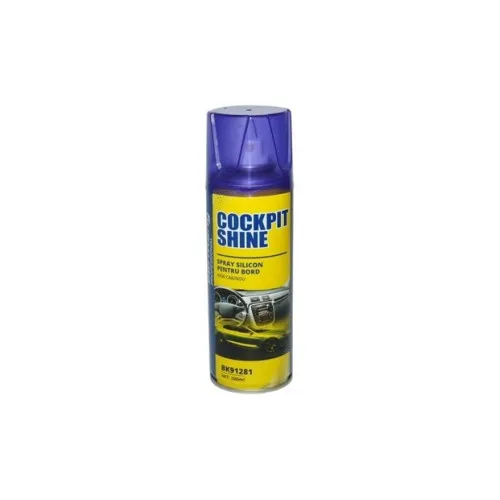 Spray silicon bord antistatic cu parfum New Car 200 ml