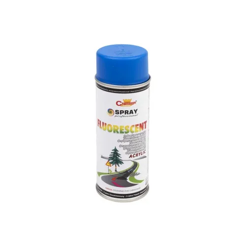 Spray vopsea albastru fluorescent Champion profesional 400ml