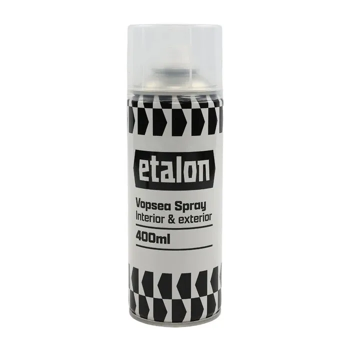 Spray vopsea antirugina, Etalon, alb RAL 9003, interior / exterior, 400 ml