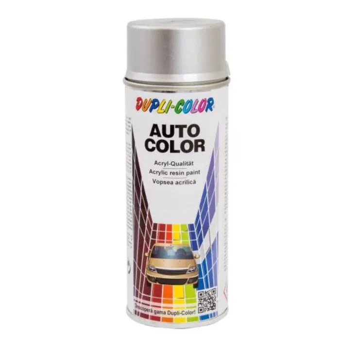 Spray vopsea auto, Dupli-Color, argintiu stelar metalizat, interior / exterior, 350 ml