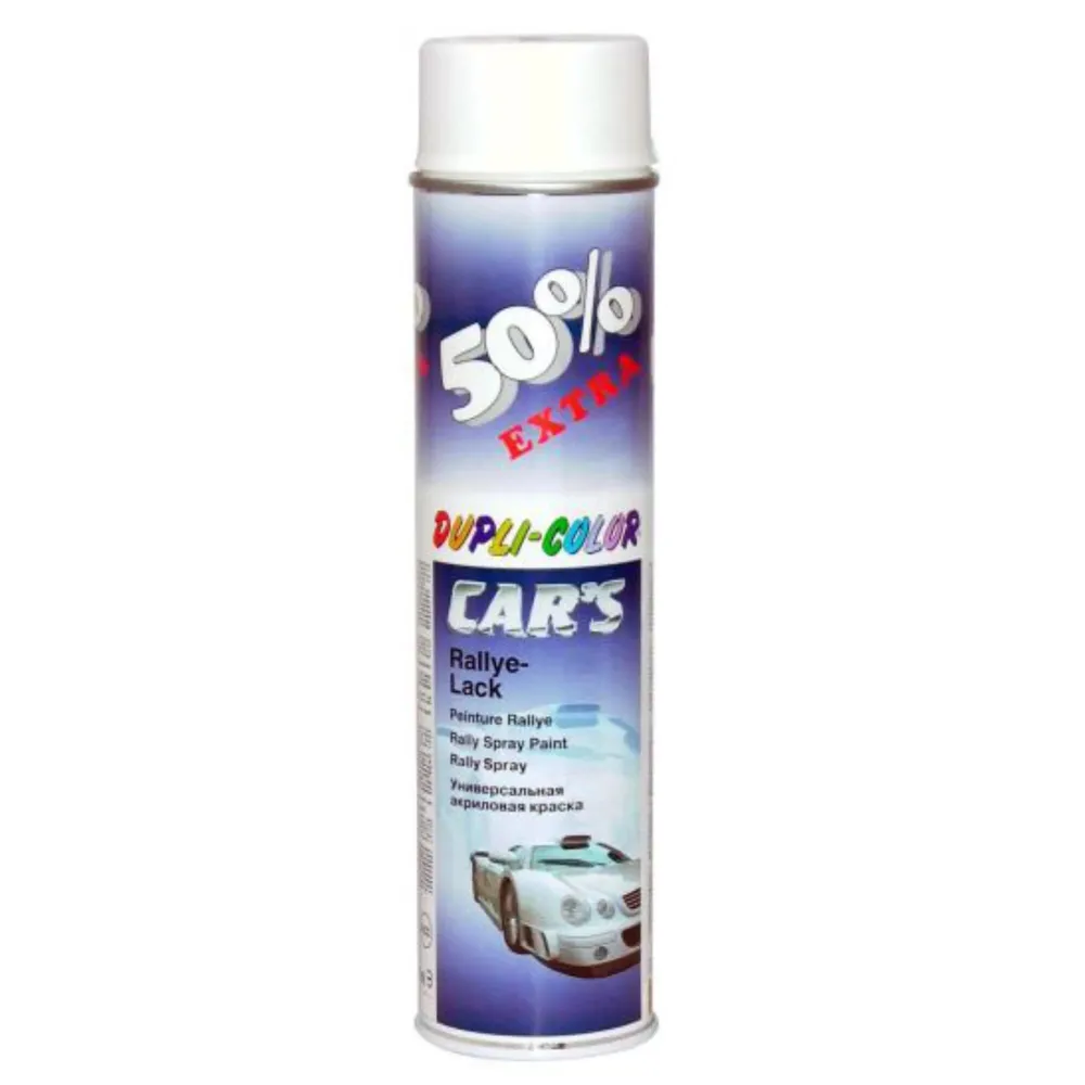 Spray vopsea auto, Dupli-Color Car's, alb mat, exterior, 600 ml