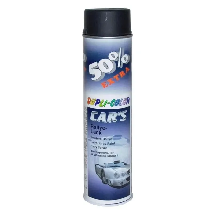 Spray vopsea auto, Dupli-Color Car's, negru mat, interior / exterior, 600 ml