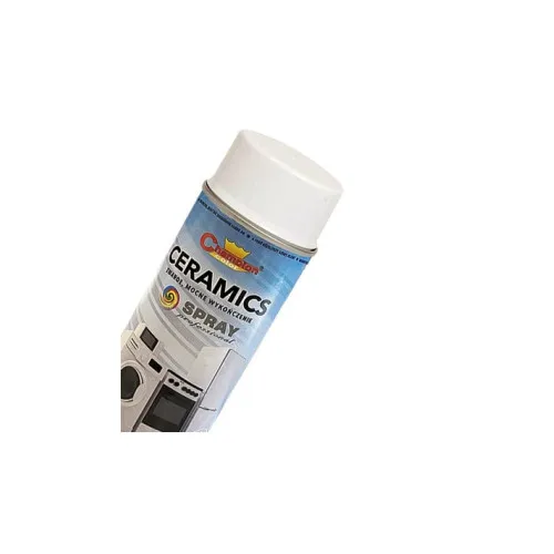 Spray vopsea ceramic alb lucios Champion profesional 400ml — imaginea 2