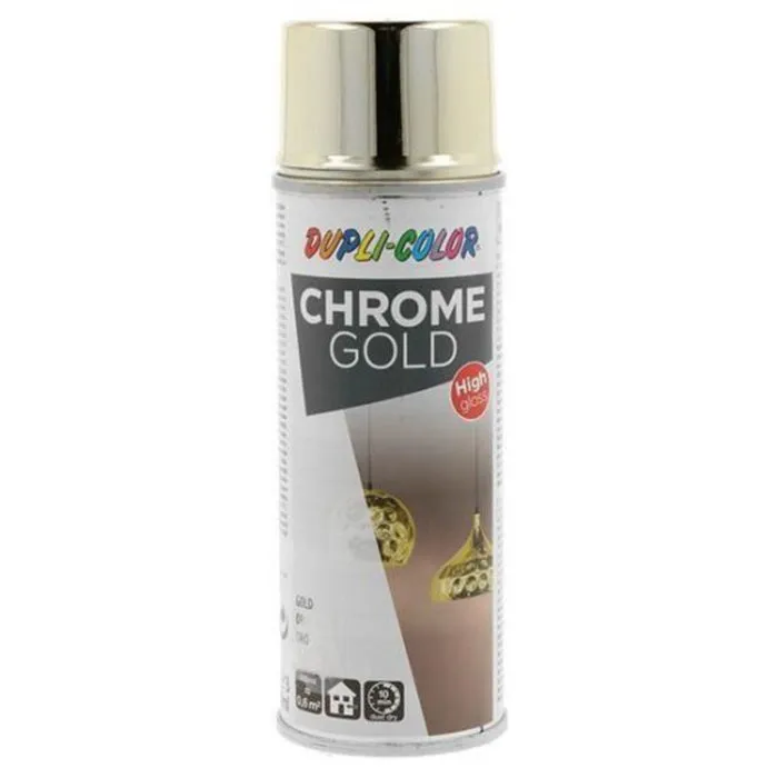 Spray vopsea, Dupli-Color, auriu, interior / exterior, 200 ml