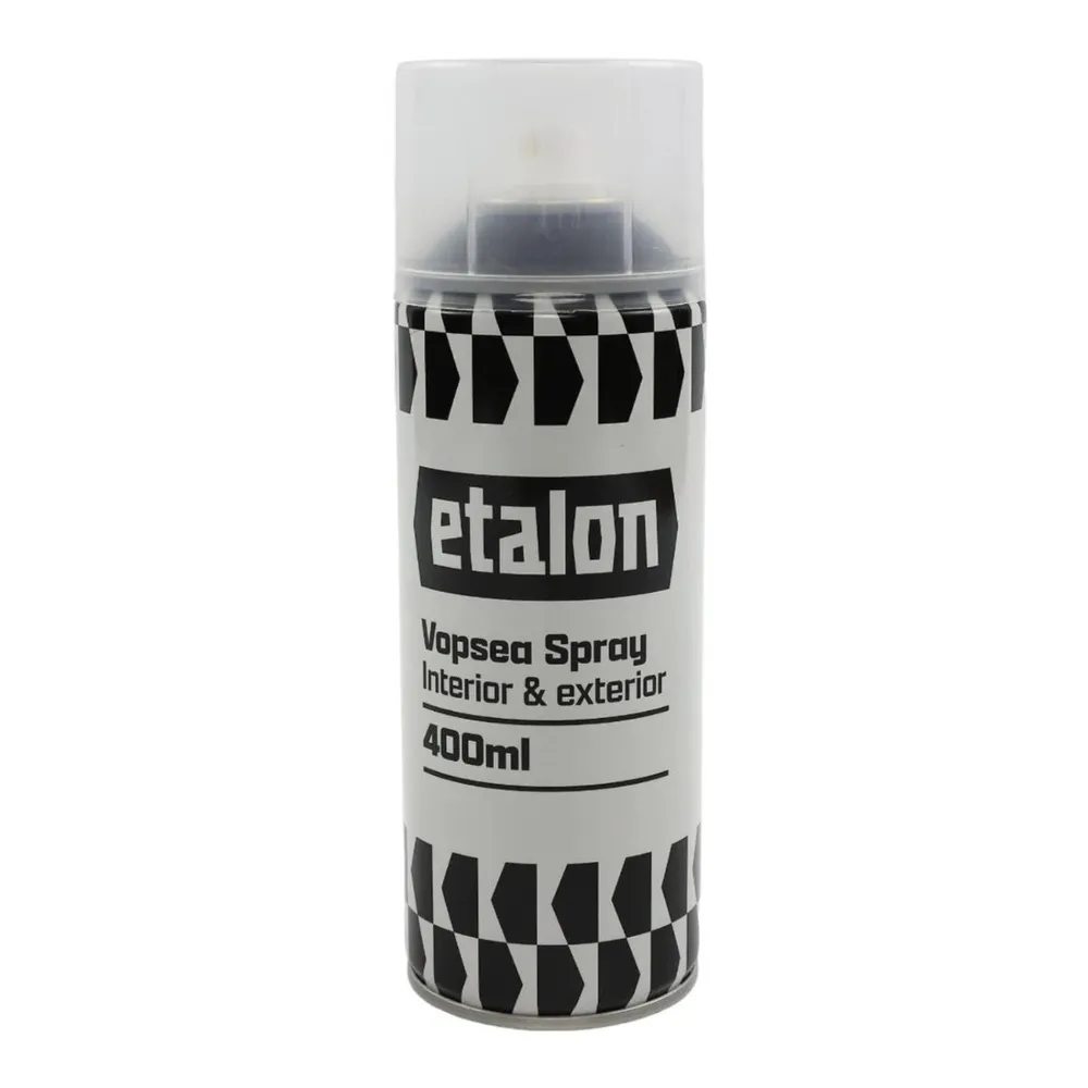 Spray vopsea, Etalon, negru mat RAL 9005, interior / exterior, 400 ml