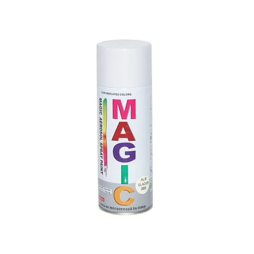 Spray vopsea Magic Alb Glaciar 400ml
