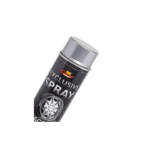 Spray vopsea pentru jante argintiu Champion profesional 500ml — imaginea 2