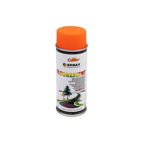Spray vopsea portocaliu fluorescent Champion profesional 400ml