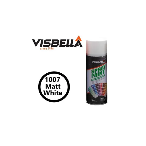 Spray vopsea Visbella Alb Mat 400ml