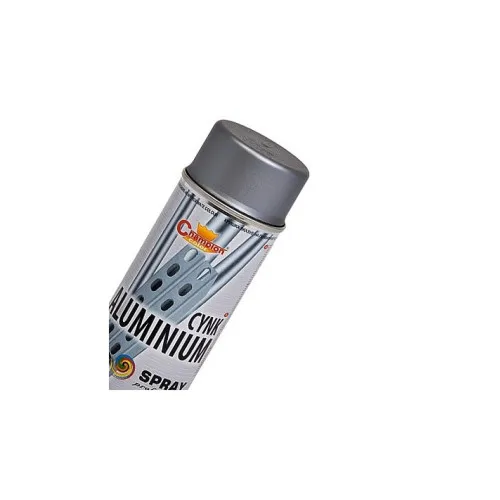 Spray vopsea zinc aluminiu Champion 400ml profesional — imaginea 2