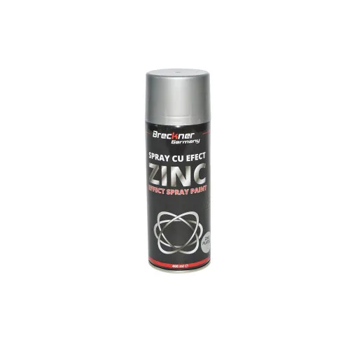 Spray vopsea zinc galvanizare la rece 400ml protectie anticoroziva