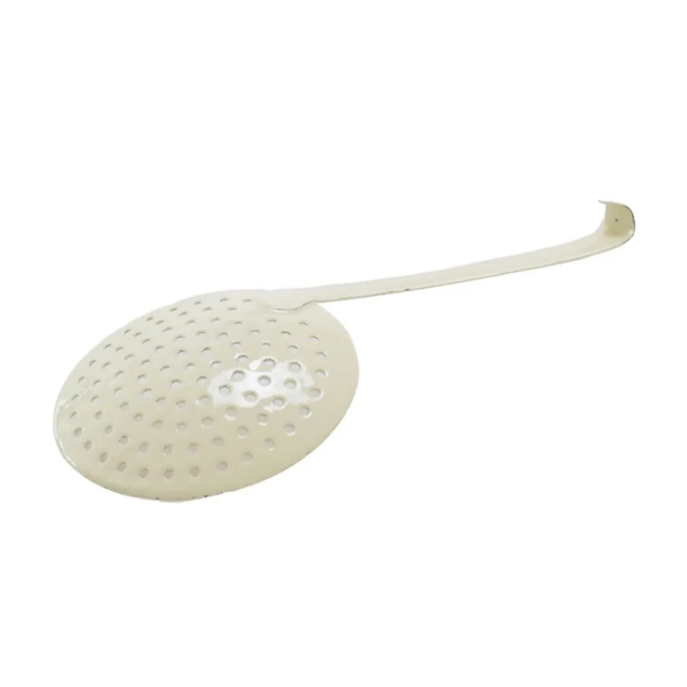 Spumatoare Vef, tabla emailata, alb, 12 cm