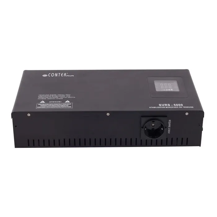 Stabilizator de tensiune cu releu, slim SVRS-5000, 5000VA / 3750W