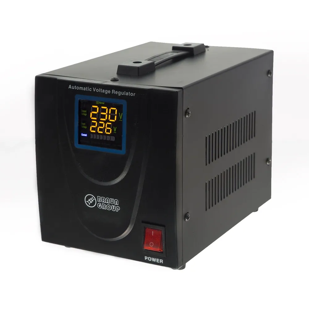 Stabilizator servomotor Braun Group, SVC 1500 VA, 750 W