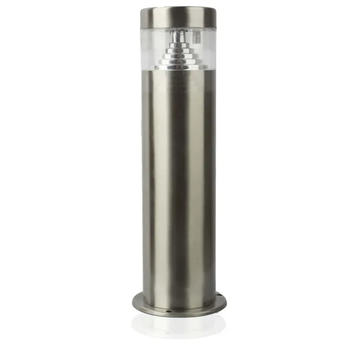 Stalp de iluminat ornamental cu LED Lisbon 7828, 7W, 560lm, lumina neutra, H 30 cm, gri, modern
