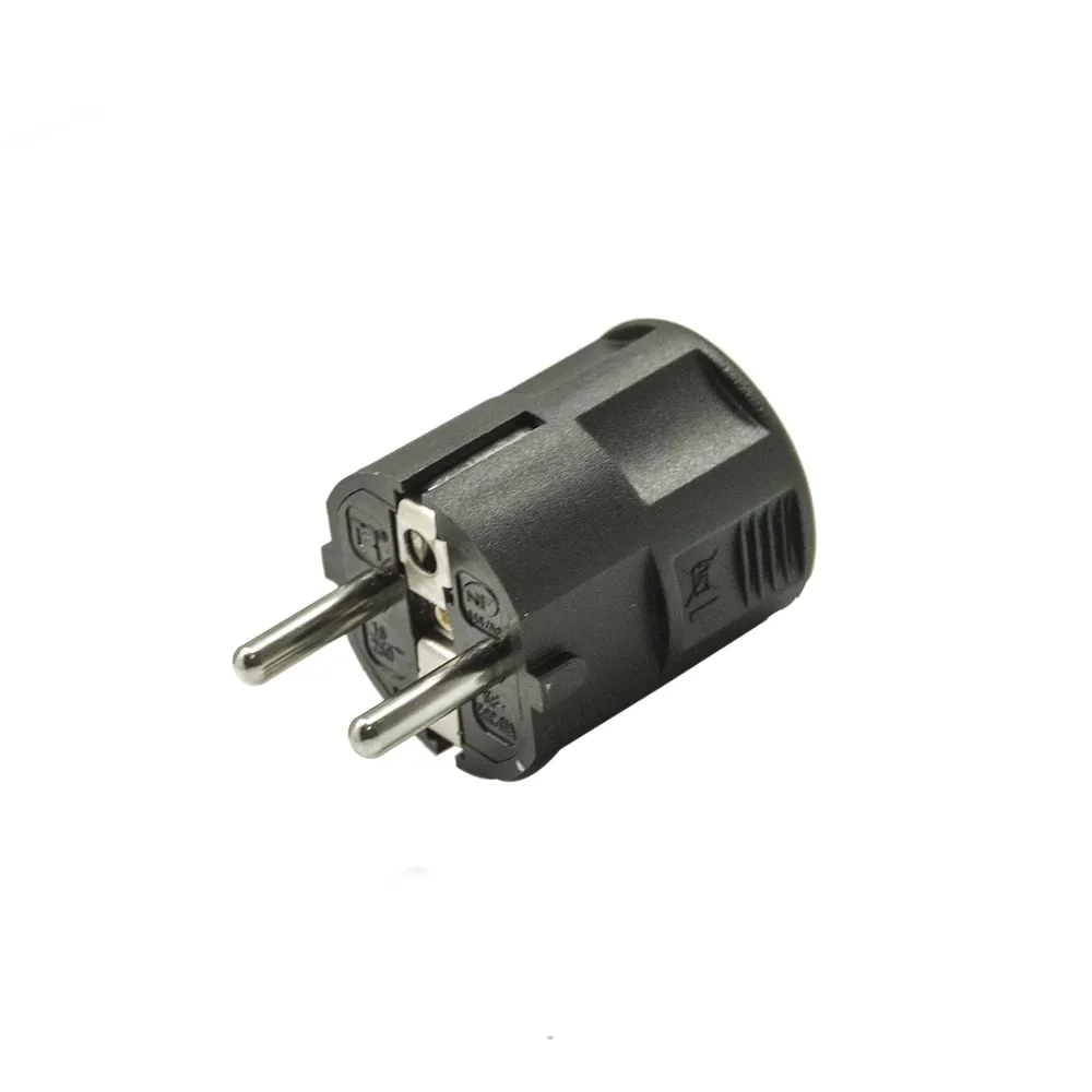 Stecher iesire spate 16A, negru