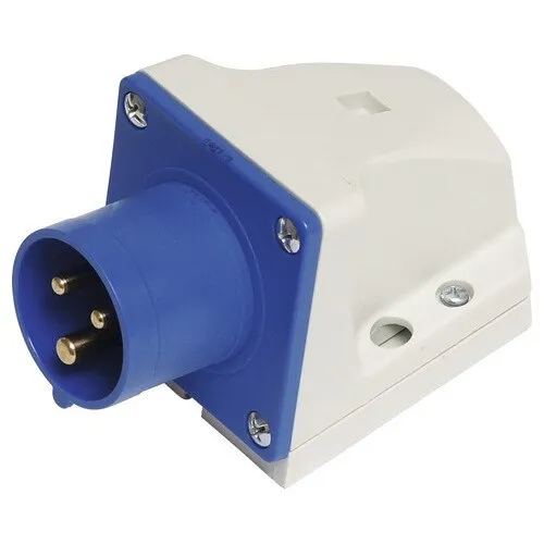 Stecher industrial 2P+E PCE 16A, montaj aplicat