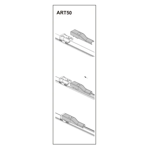 Stergator parbriz sofer SKODA OCTAVIA 2013➝ 24"