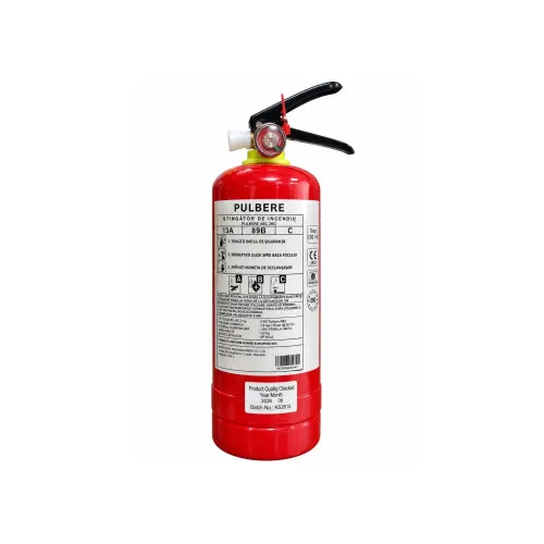 Stingator auto cu pulbere ABC 2 kg reincarcabil cu manometru