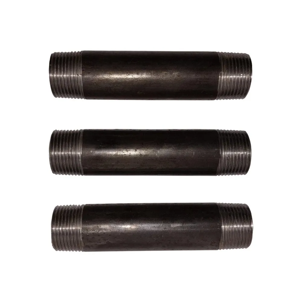 Stut filetat otel carbon, filet exterior - exterior, 110 mm, 3/4", 3 buc / set