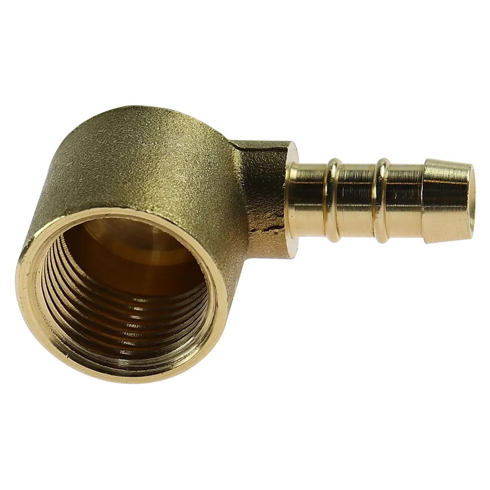 Stut spate cotit pentru aragaz, alama, filet interior, 1/2"