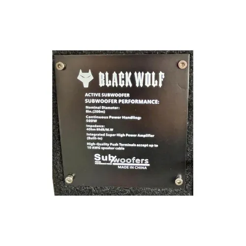 Subwoofer cu amplificator inclus 10 inch — imaginea 3