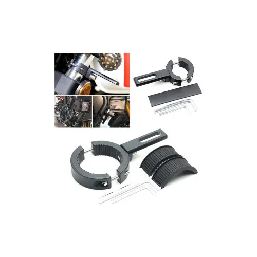 Suport aluminiu montaj proiectoare bullbar rollbar 38-60 mm — imaginea 6